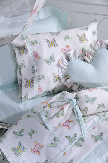 Down Town Home BS121 Комплект Бебешки Чаршафи Памучни 3бр
