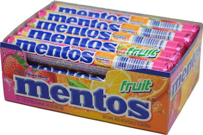 Mentos Candies with Φρούτων Flavour Sugar Free 20pcs 38gr