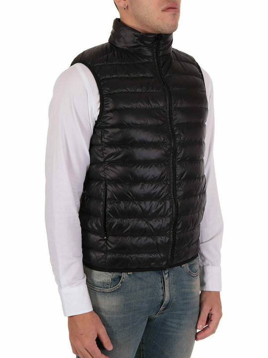 Geacă Fără Mâneci De Iarnă Puffer Neagră