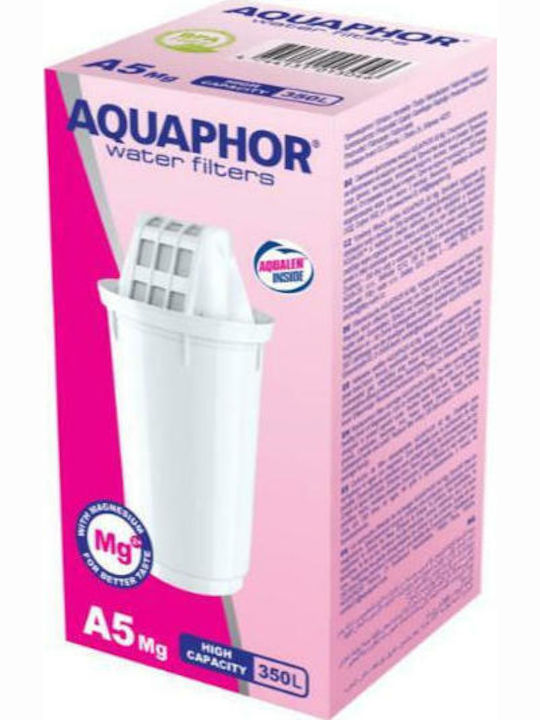 Aquaphor Water Filter Replacement for Pitcher made of Activated Carbon A5 Mg+
