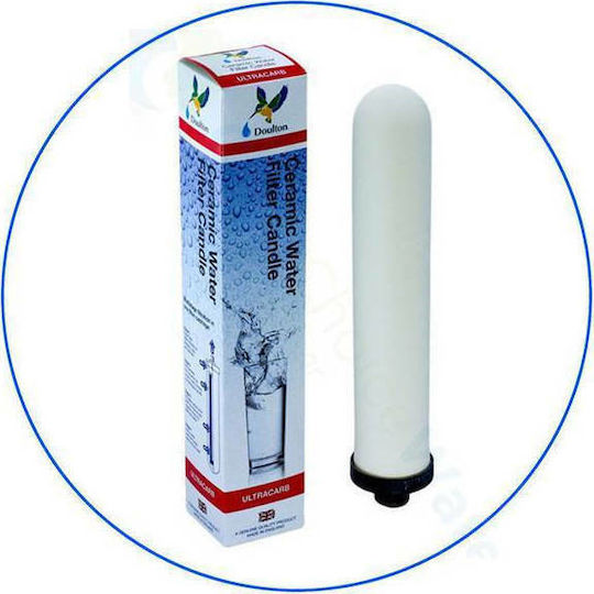 Doulton Ανταλλακτικό Φίλτρο Νερού Άνω και Κάτω Πάγκου από Ενεργό Άνθρακα 10" Ultracarb SI 0.5 μm