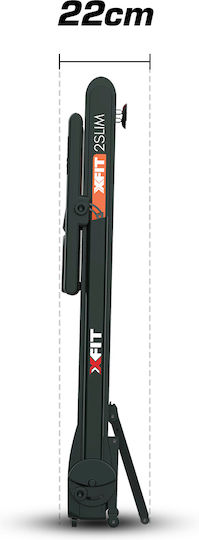 X-FIT 2 Slim 2.5hp Elektrischer Faltbarer Laufbänder für Benutzer bis 100kg