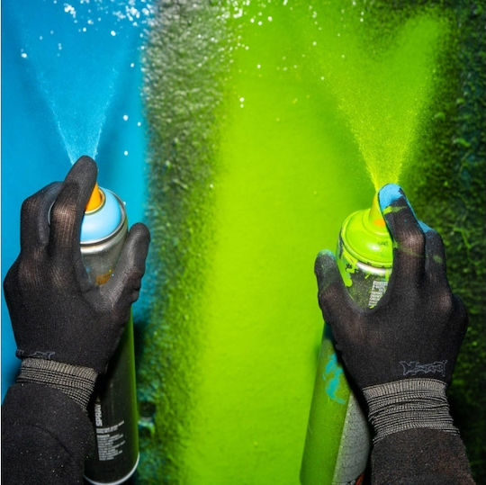 Montana Cans Spray Farbe Ultra Wide mit Satin,σατεν Effekt Silberchrom 750ml