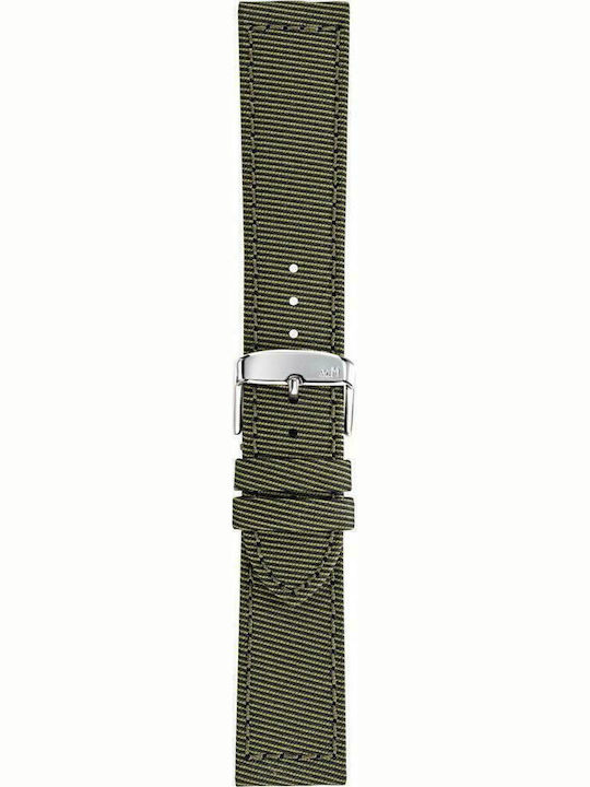 Morellato Corfu Riemen aus Stoff Khaki 20mm