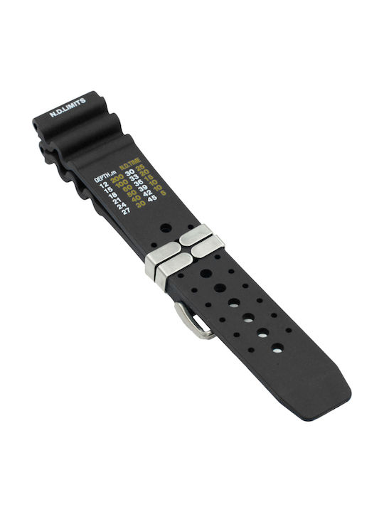 Citizen Curea de cauciuc Negru 24mm