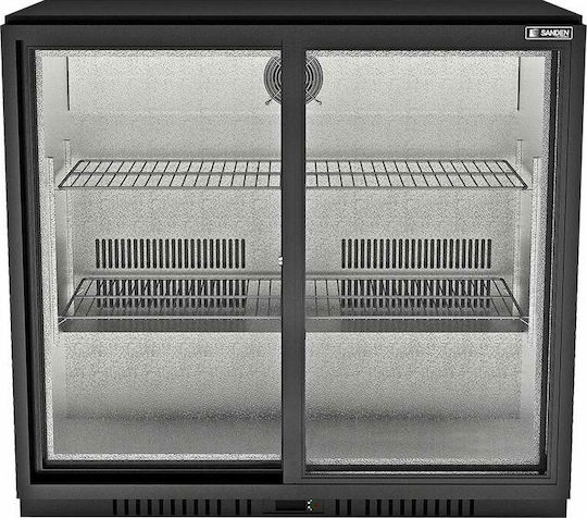 Sanden Intercool Ψυγείο Back Bar 208lt Διπλό Υ86.5xΠ90xΒ52cm