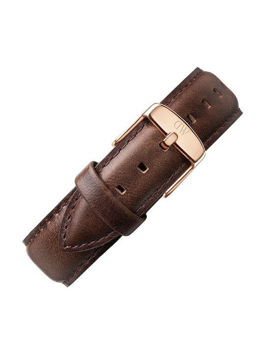 Daniel Wellington Classic Bristol Leather Strap Brown 18mm