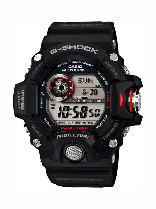 Casio G-Shock Rangeman Rubber Strap Black 16mm