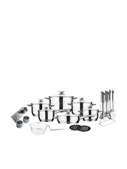 Blaumann BL-3134 Kochgeschirr-Set Silver BL-3134 27Stück