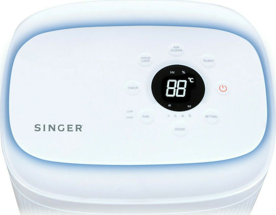 Singer SmartIon Dehumidifier with Compressor and Ionizer 12lt