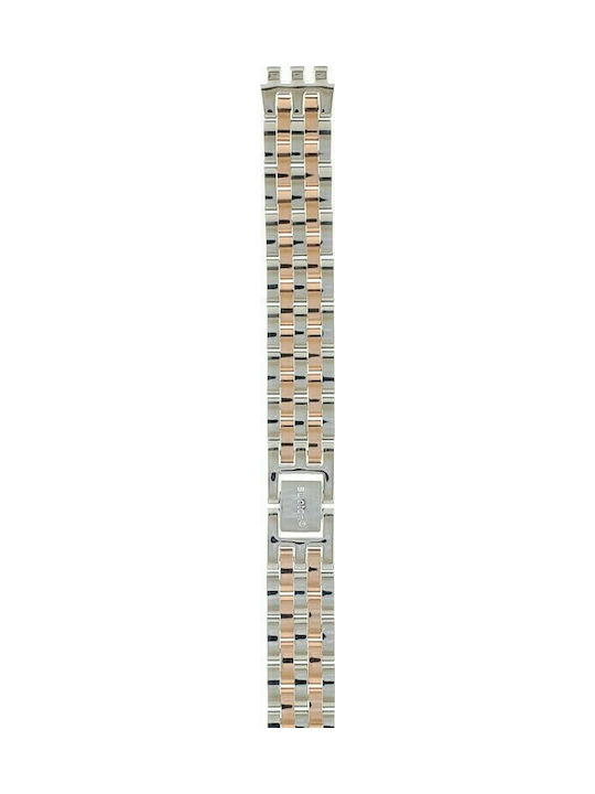 Swatch Minimix Μεταλλικό Μπρασελέ Ροζ Χρυσό 12mm