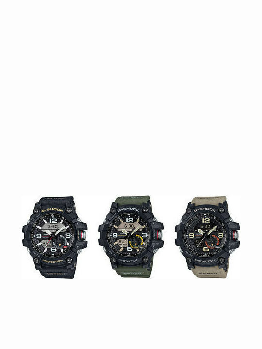 Casio G-shock Rubber Strap Black 16mm