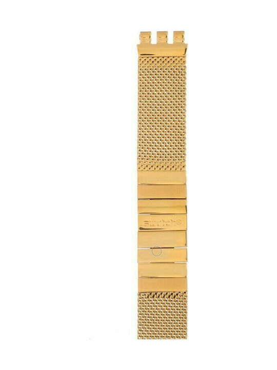 Swatch Golden Cover Μεταλλικό Μπρασελέ Χρυσό 20mm