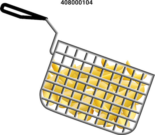 RM Gastro Ηλεκτρική Φριτέζα 2.1kW Χωρητικότητας 5lt 18x42x30cm