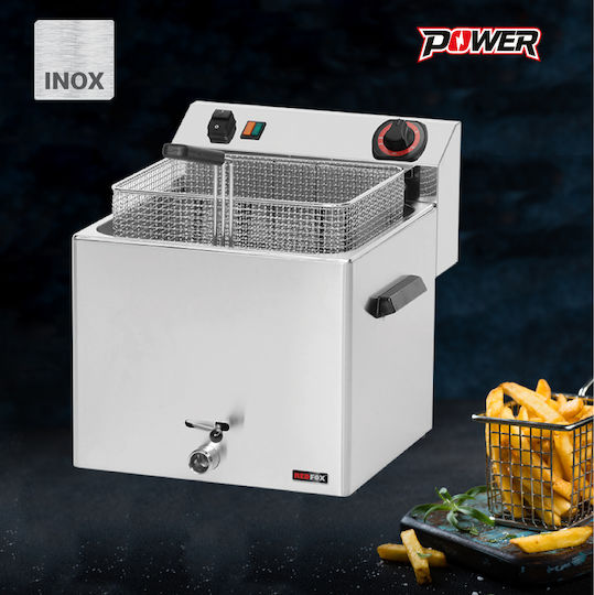 RM Gastro Electric Fryer 8.1kW Capacity 11lt 36x42x37cm