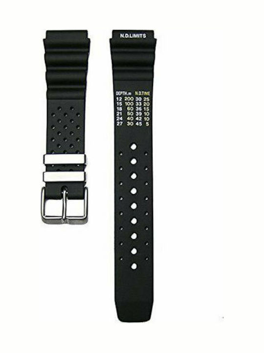 Citizen Promaster Rubber Strap Black 20mm