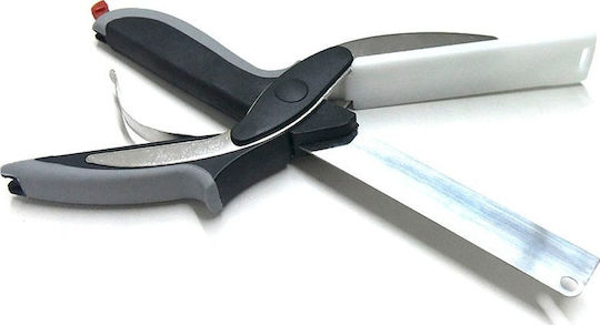Salatschere aus Edelstahl Schwarz