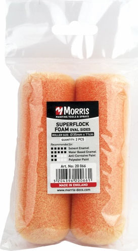Morris Spare Parts Set Paint Straight Superflock Foam 2 Pieces