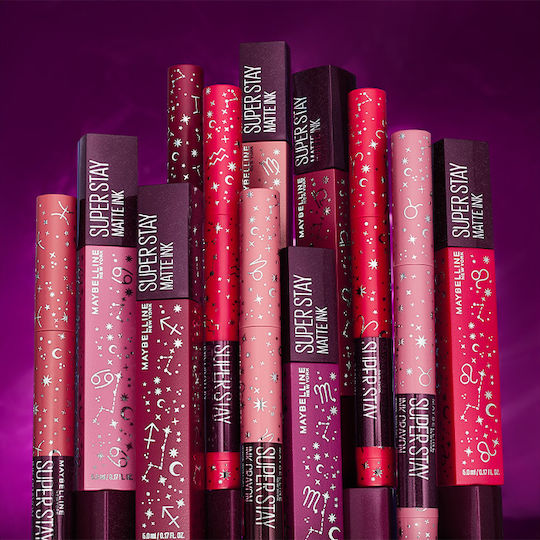 Maybelline Superstay Ink Crayon Zodiac Pencil Lipstick Matte 50 Own Your Empire 1.5gr