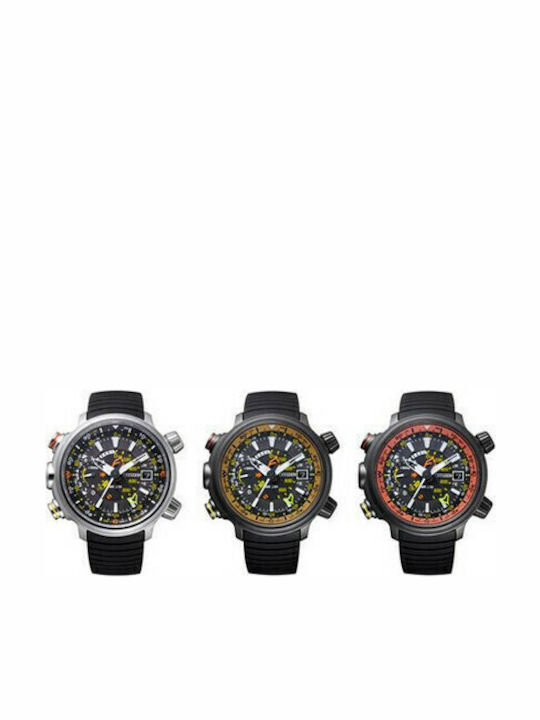 Citizen Curea de cauciuc Negru 22mm
