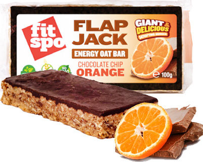 Fit Spo Μπάρα Ενέργειας / Βρώμης / Flapjack με Choco & Orange 100gr