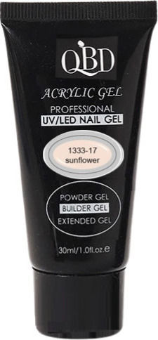 QBD QBD UV/LED 30ml Acrygel Νυχιών Naked Pink 30ml
