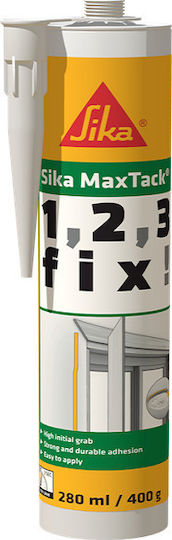 Sika MaxTack Πάστα Μονταζόκολλας Λευκή 280ml