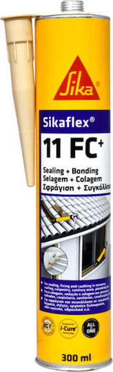 Sika Sikaflex 11 FC+ Σφραγιστική Σιλικόνη Πολυουρεθάνης Μπεζ 300ml