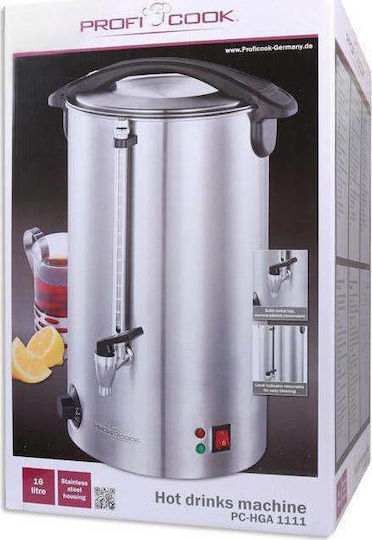 Profi Cook PC-HGA 1111 Buffet Kettle 16lt 1.5kW 33.5x33.5x47cm