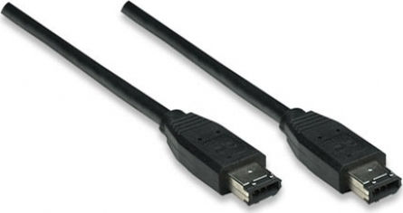 Manhattan Firewire Cable IEEE1394 6-pin - 6-pin 1.8m