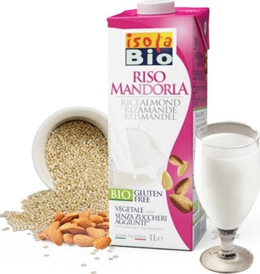 Isola BIO Bio-Gemischte Getränke Reis mit Mandel Ohne Zuckerzusatz 1000ml