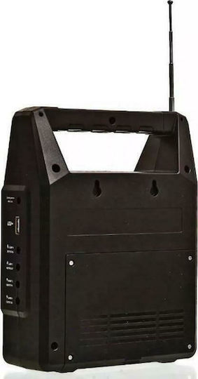 GDPLUS Autonomous Solar Lighting System GD-8216 with Light System , Speaker , Radio , Remote Control , Flash Light & Charger