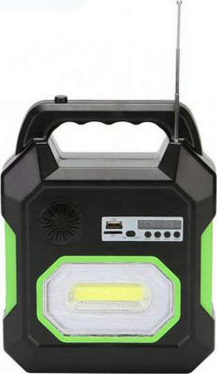 GDLite Autonomous Solar Lighting System GD-15 Super with Speaker , Light System , Radio , Flash Light & Charger