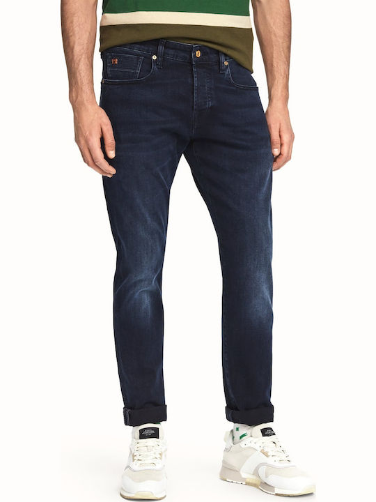 Ralston Ανδρικό Παντελόνι Τζιν με Slim Εφαρμογή Navy Μπλε