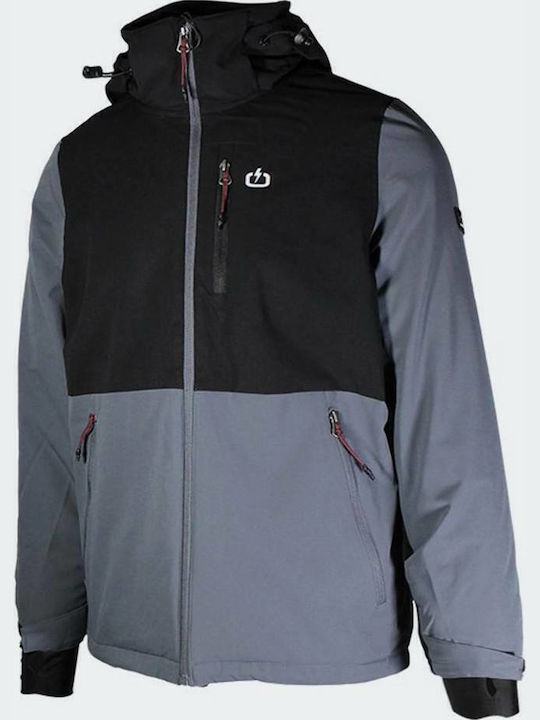 Зимно Водоустойчиво Мъжко Яке Grey / Black