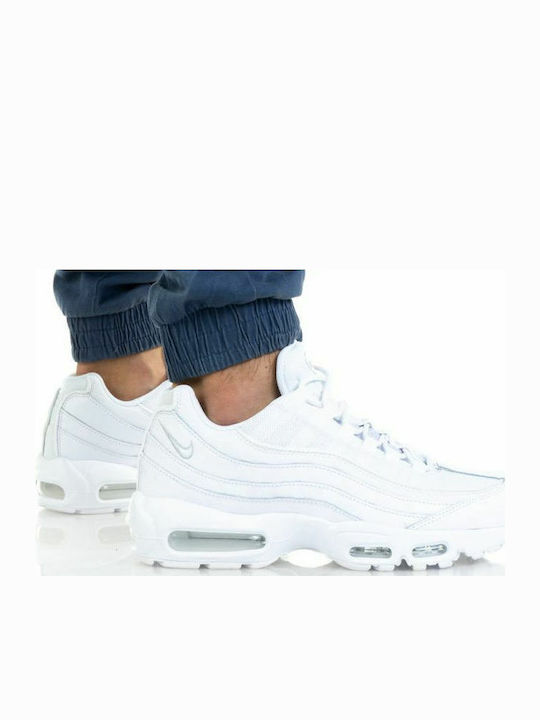 Air Max 95 Мъжки Чънки Маратонки White / Grey Fog