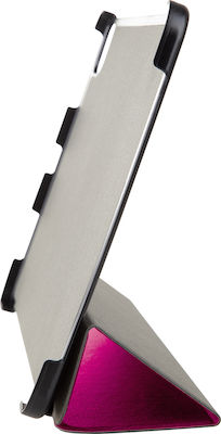 Tactical Tri Fold Flip Cover Piele artificială Roz (Galaxy Tab A7) 2454605