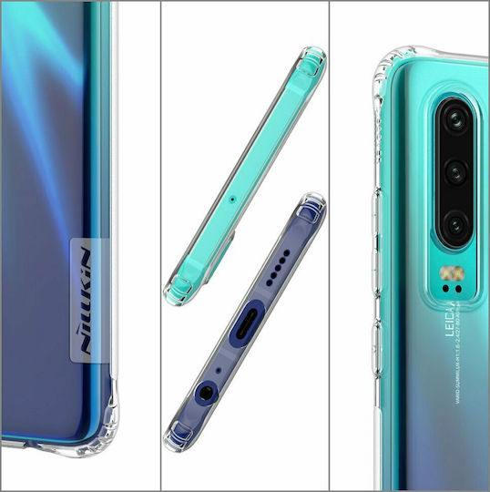 Nillkin Nature Umschlag Rückseite Silikon 0.6mm Transparent (Huawei P30)
