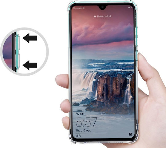 Nillkin Nature Umschlag Rückseite Silikon 0.6mm Transparent (Huawei P30)