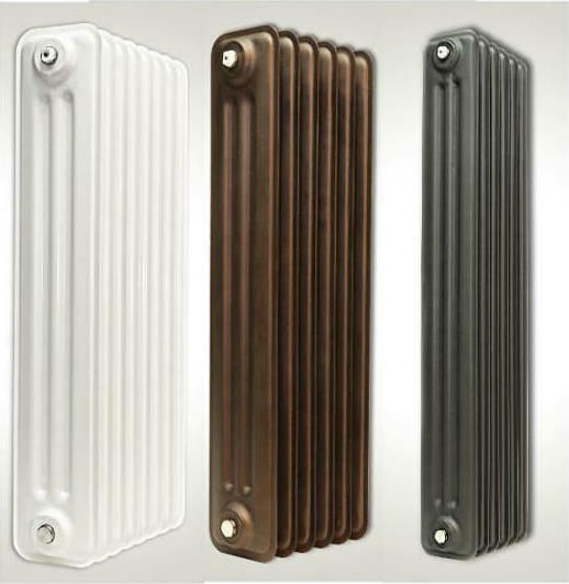 Metallourgia Attikis Classic Akan Radiator Body Three Columns III/355 16 Slices 1040kcal/h White