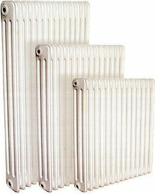 Metallourgia Attikis Classic Akan Radiator Body Three Columns III/355 14 Slices 910kcal/h White