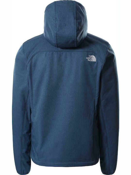 The North Face Herren Winter Jacke Softshell Blau