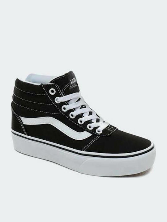Ward Hi Platform Boots Black
