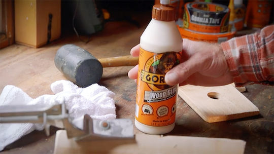 Gorilla Wood Glue D3 Дървено лепило Бяло 118мл 1бр