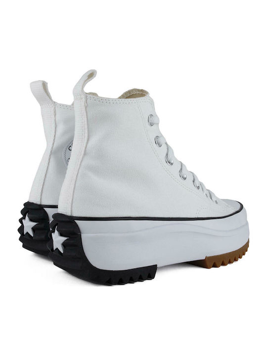Run Star Hike Flatforms Boots White / Black / Gum