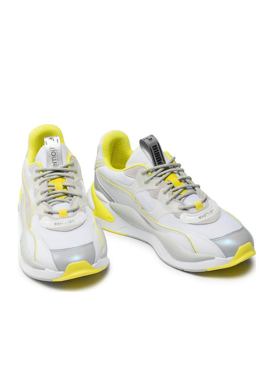 RS-2K X Emoji Adidași Chunky Albi