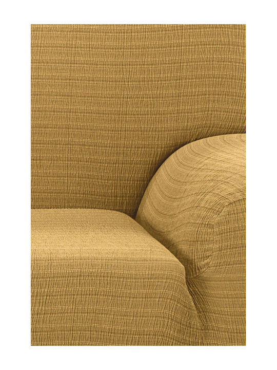 Mc Decor Akari Clam Elastic Cover for Armchair Gold 1pcs