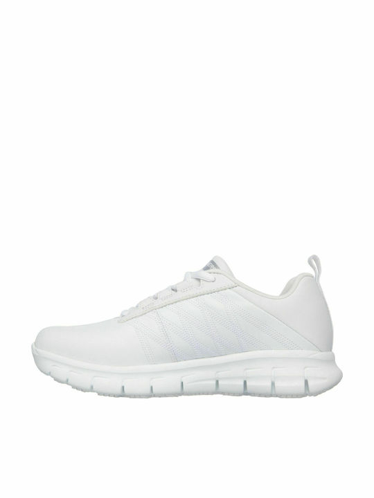 Skechers Erath Παπούτσι Εργασίας Λευκό με Πιστοποίηση SR