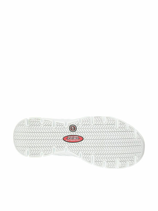 Skechers Erath Παπούτσι Εργασίας Λευκό με Πιστοποίηση SR