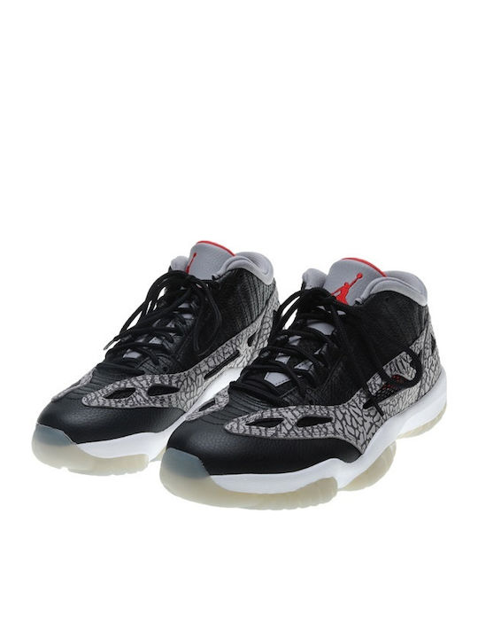 Jordan Air Jordan 11 Retro Low IE Ανδρικά Sneakers Black / Fire Red / Cement Grey / White